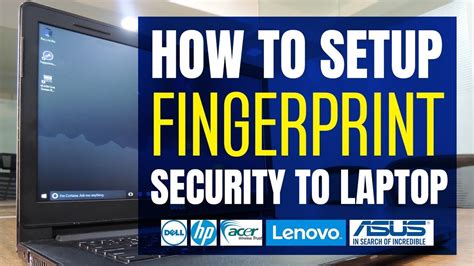 how to set up fingerprint login dell laptop