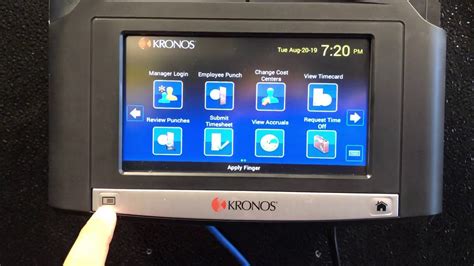 how to set up kronos