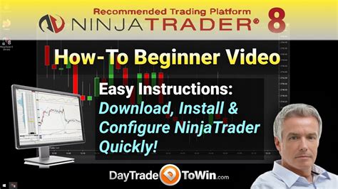 how to set up ninjatrader