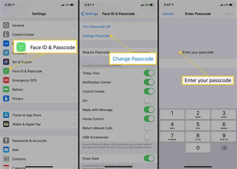 how to set up passcode on iphone 16