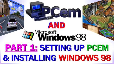 how to set up pcem