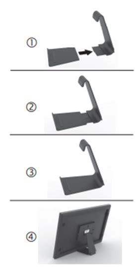 How To Set Up Photo Share Frame Stand