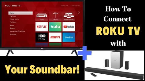 How To Set Up Soundbar To Roku Tv