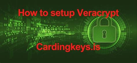 how to set up veracrypt