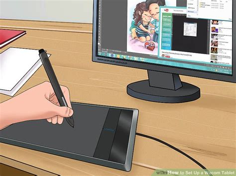 how to set up wacom intuos tablet