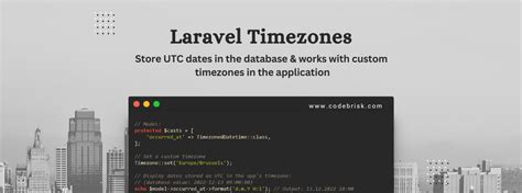 How To Set Utc Timezone In Laravel