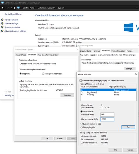 how to set virtual memory reddit