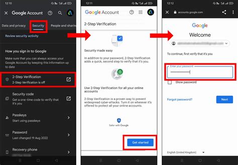 how to setup 2 step verification gmail