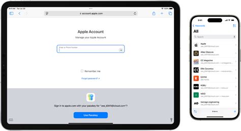 how to setup a password for apps