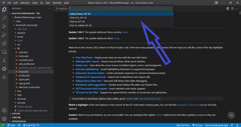 how to setup android ios emulator in visual studio code