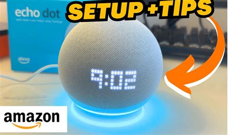 How To Setup Echo Dot With Clock