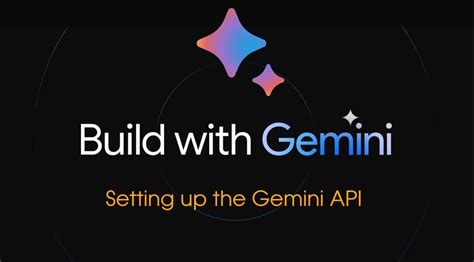 how to setup google gemini api