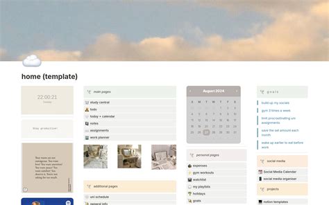 how to setup notion for uni