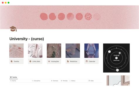 how to setup notion for university