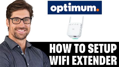 how to setup optimum wifi extender