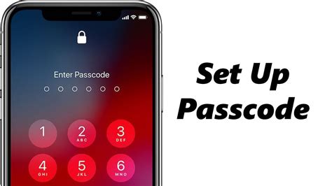 how to setup passcode on iphone 11