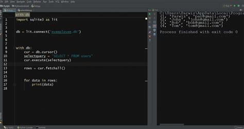 how to setup sqlite database python
