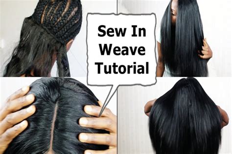 HOW TO DO Full Sewin WEAVE in 10 Minutes + Easy Lace Closure Beginner