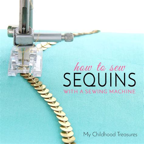 How To Sew Sequin Machine