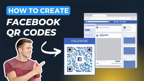 how to share fb page qr code