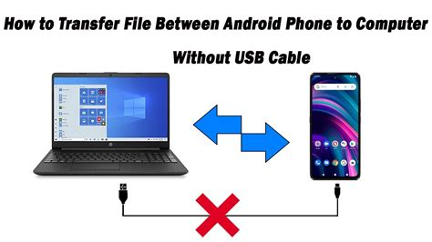 how to share files between android and pc without usb