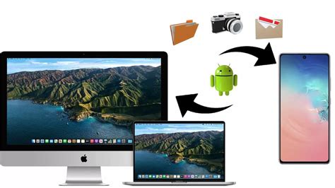 how to share files from android to mac wirelessly