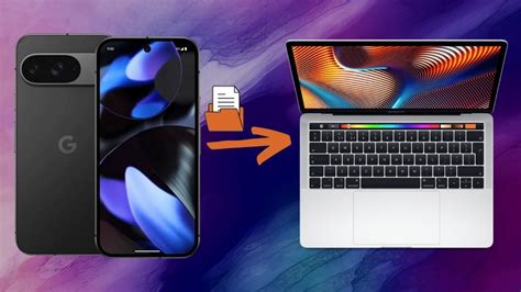 how to share files from android to macbook wirelessly
