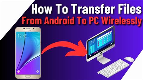 how to share files from pc to android wirelessly without bluetooth