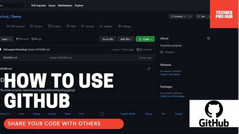 how to share github code with others