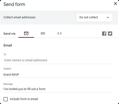 how to share google form without edit access