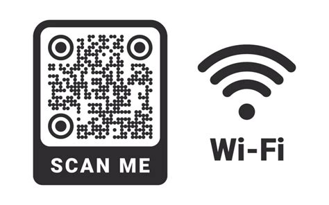 how to share internet with qr code