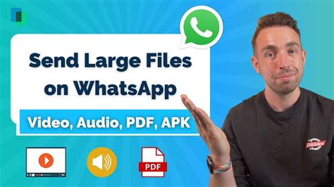 how to share large files from android to iphone