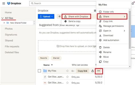 How To Share Multiple Photos On Dropbox