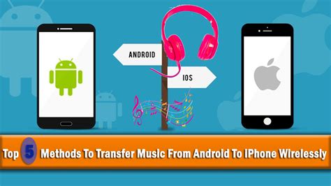 how to share music from android to iphone wirelessly