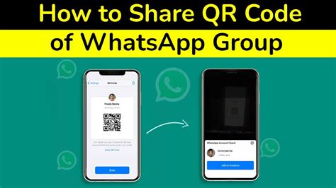 how to share whatsapp group link qr code