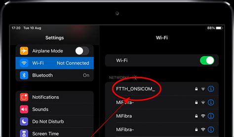 how to share wifi password from ipad to mac