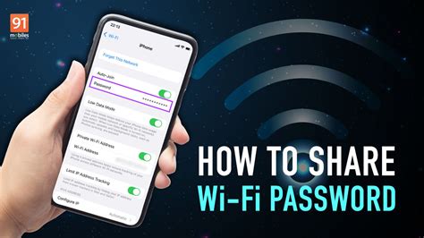 how to share wifi password from iphone to iphone to android