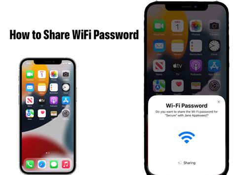 how to share wifi password with iphone from mac