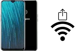 how to share wifi qr code in oppo a5s android