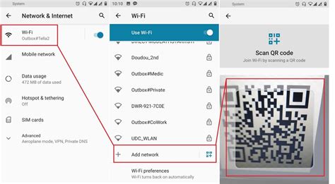 how to share wifi qr code iphone to android