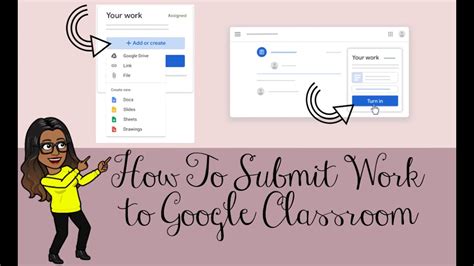 how to share work on google classroom