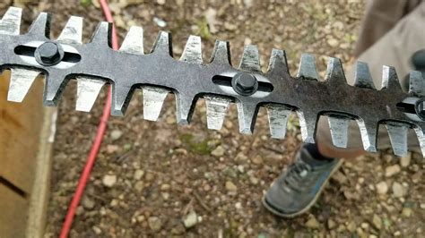 how to sharpen old hedge clippers