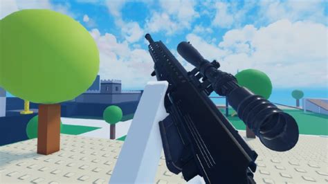 how to shoot a gun in roblox