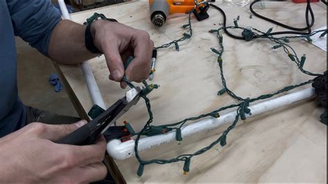 How To Shorten Three Wire Led Christmas Lights