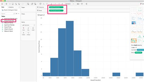 How To Show A Histogram In Tableau