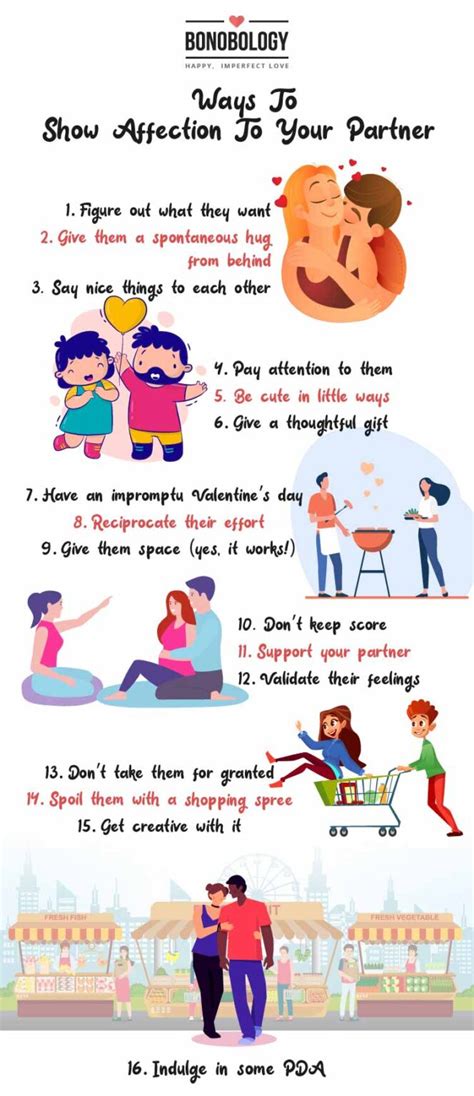 how to show affection to husband