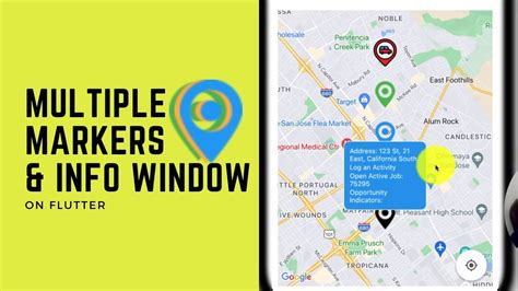 how to show multiple infowindow on google map flutter