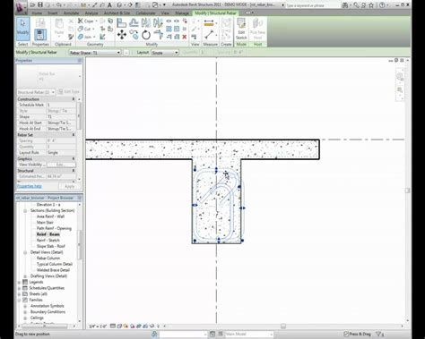 how to show rebar shape browser in revit
