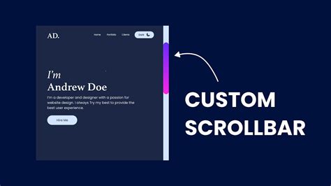 How To Show Scroll Bar Using Css