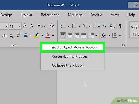 how to show task bar in word